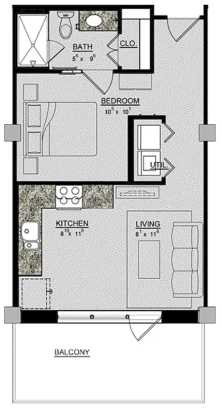 Floor plan Rose