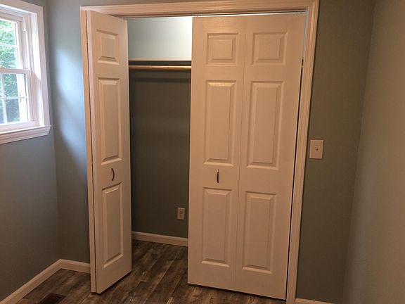 mudroom lighted closet