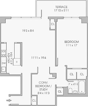 2nd image of 372 Central Park W APT 16J
