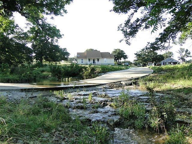 View from Love Creek to the homesite