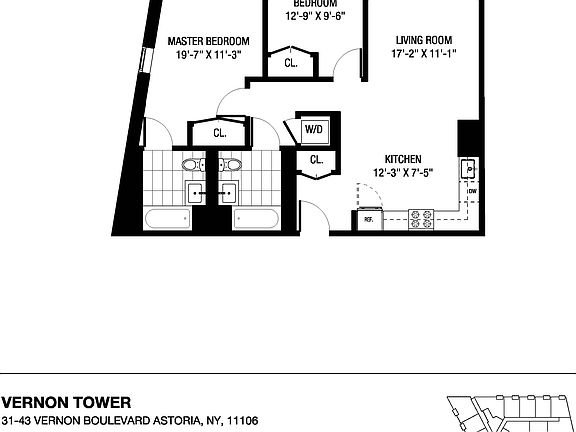 2nd image of 31-43 Vernon Blvd #406