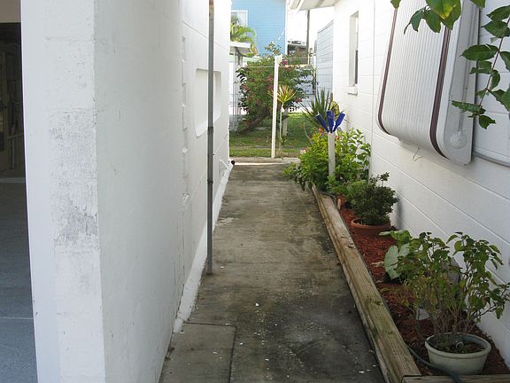 north side of house