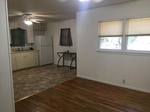 Dining room and kitchen