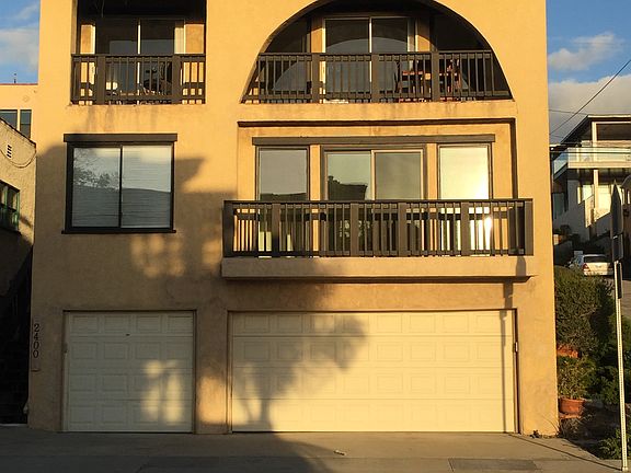 front of building