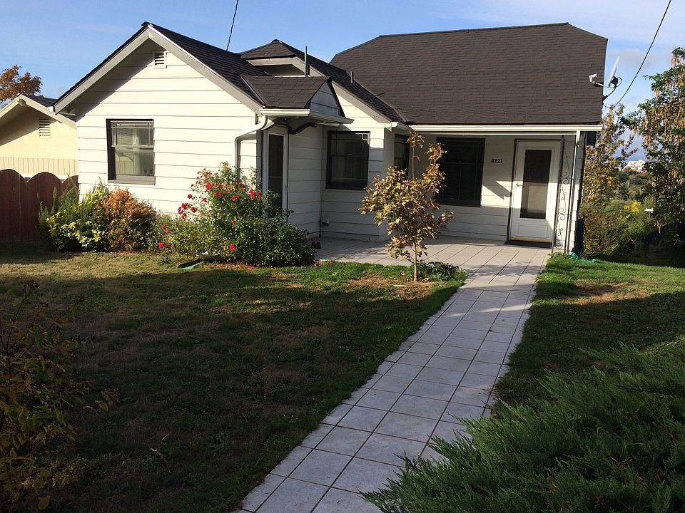 house front on street