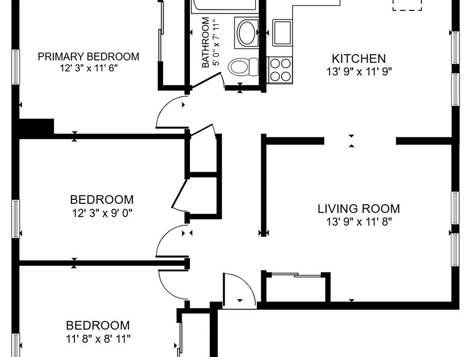 2nd image of 1305-1307 Bloomfield St #5986450
