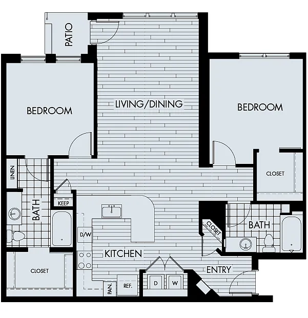 Floor plan Plan 2C