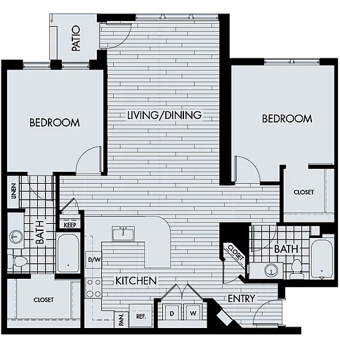 Floor plan Plan 2C