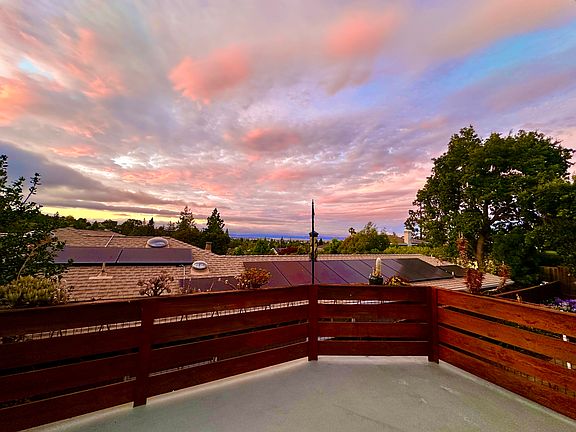 Deck with Expansive Bay views
