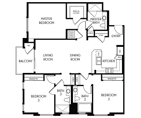 Floor plan 3E