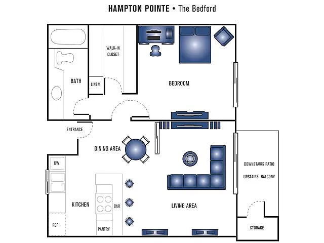 Floor plan Bedford