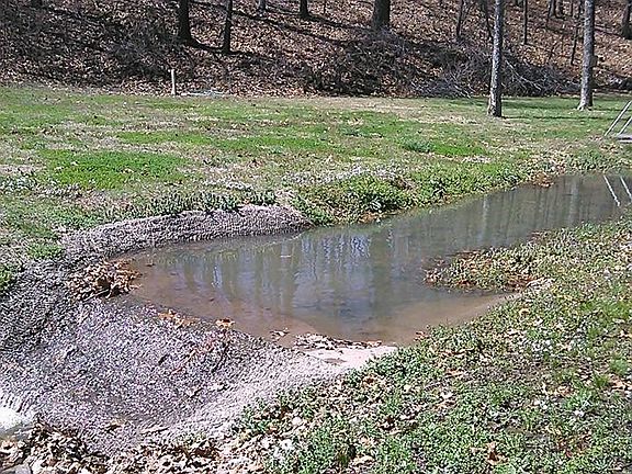 artesian well flowing