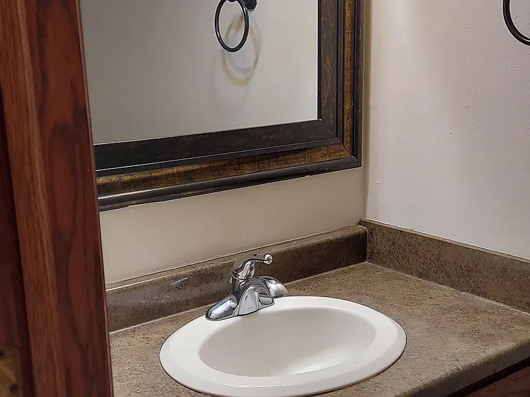 Half Bath on the Main Floor.