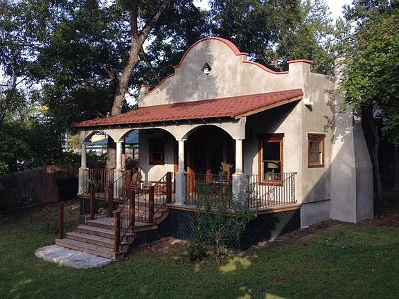 Large back porch