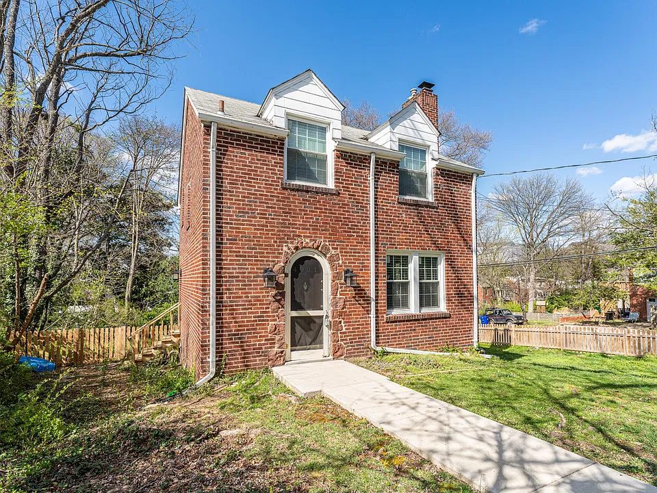 Front Exterior of all brick colonial!