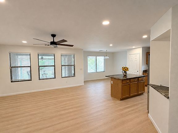 view as you walk into living/kitchen area