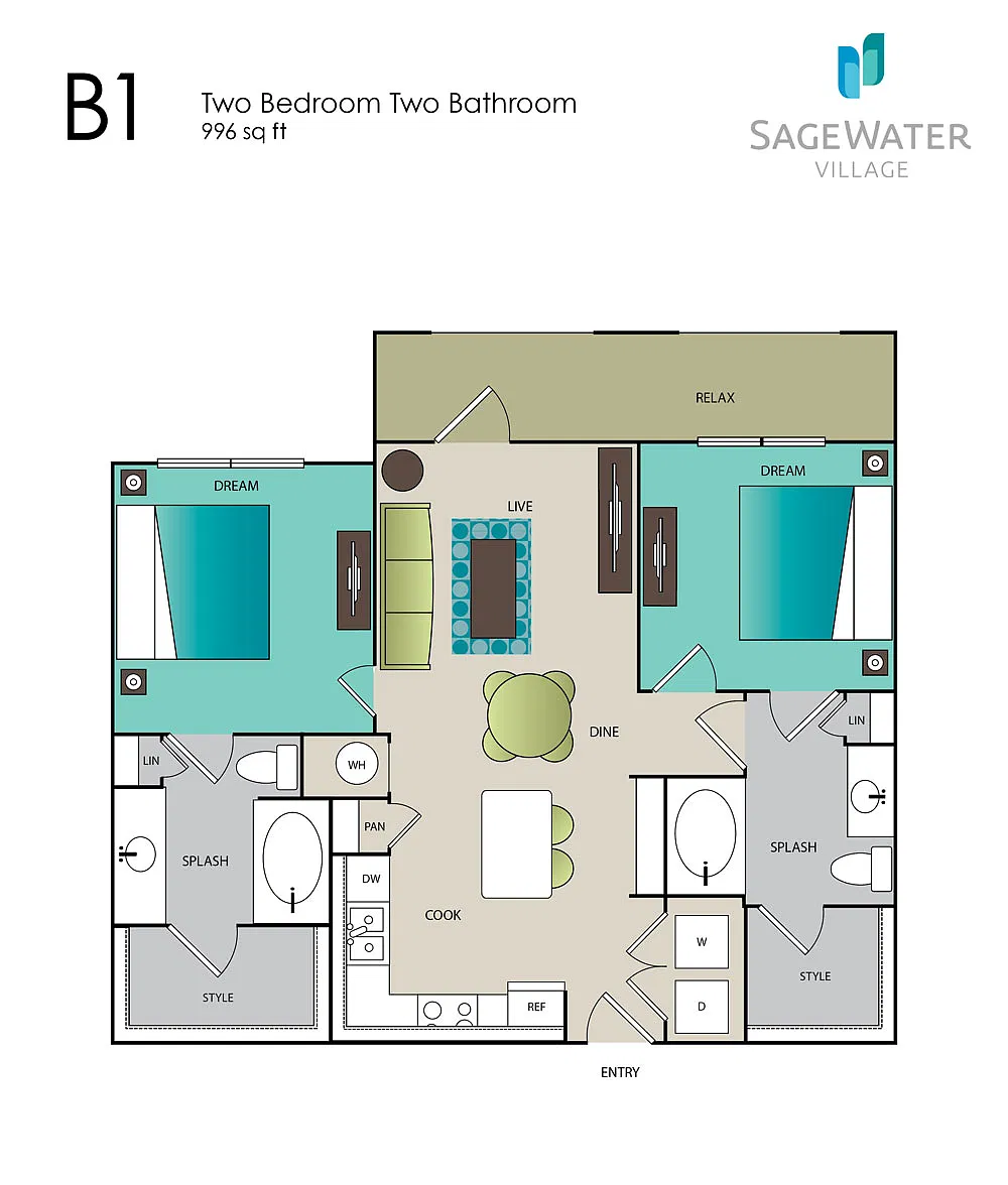 Floor plan B1