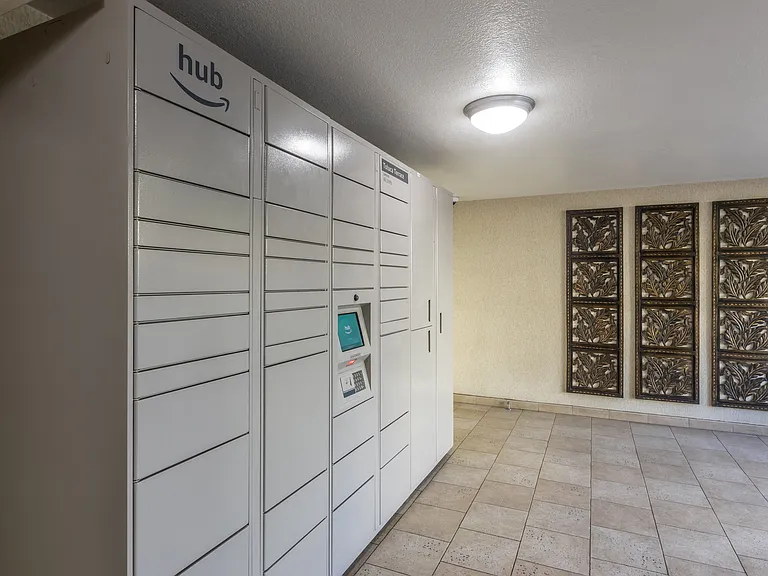 Apartments in Burbank, CA - Indoor Amazon Package Pickup Hub