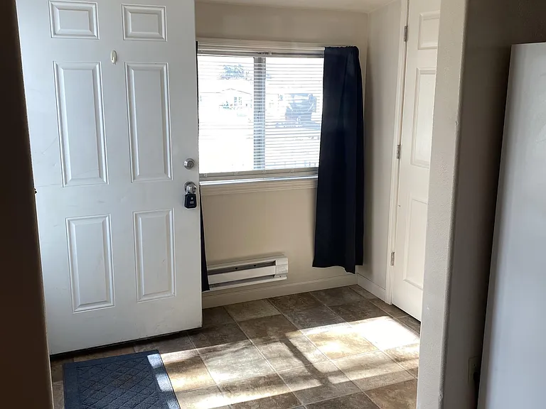 Front entryway from kitchen