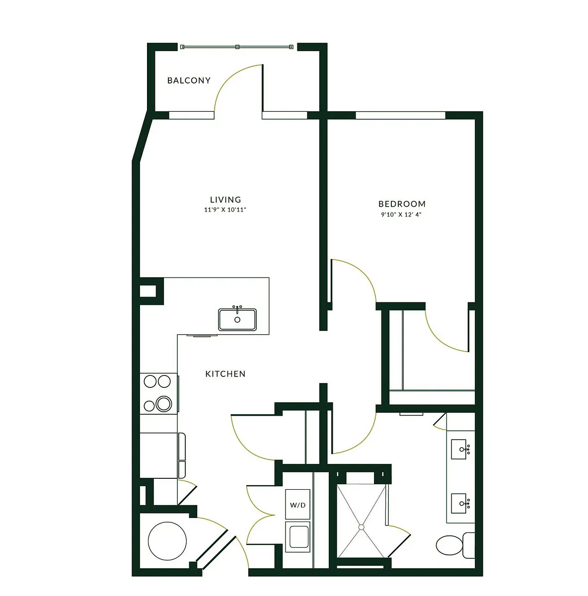Floor plan A1A