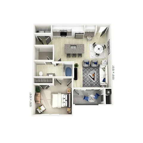 Floor plan The Boardwalk