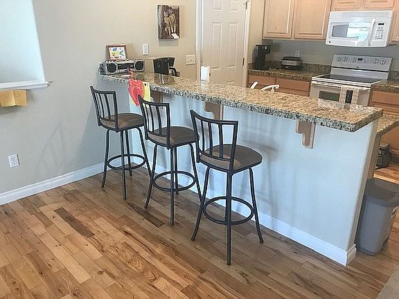 Granite breakfast bar