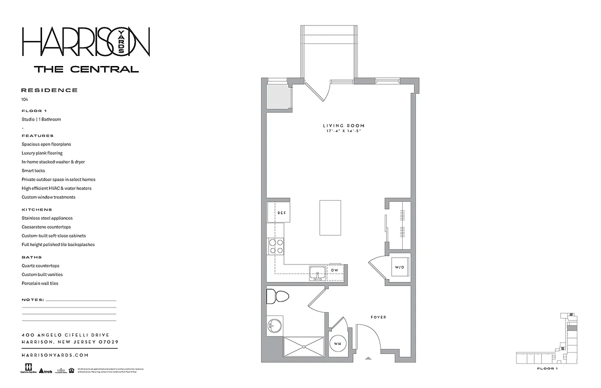 Floor plan A1B4