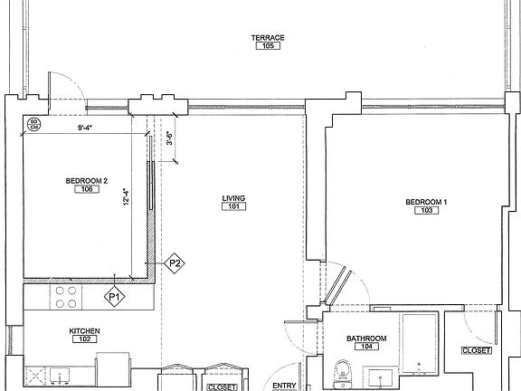 2nd image of 1311 Jackson Ave APT 9C
