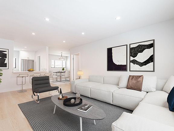 Spacious Living room - virtually staged