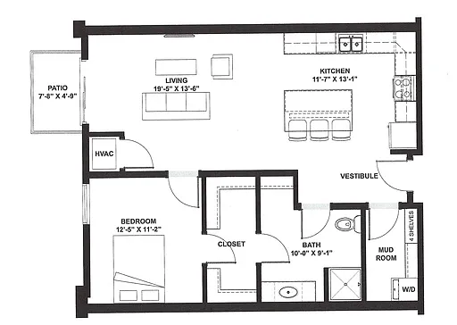 Floor plan 2-C