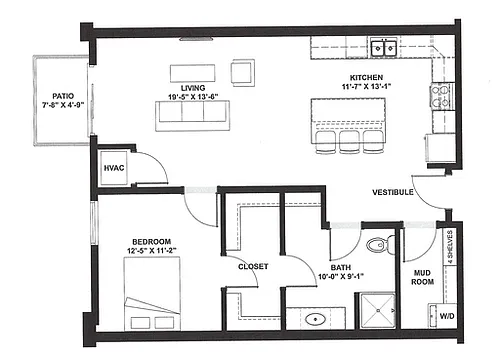 Floor plan 2-C