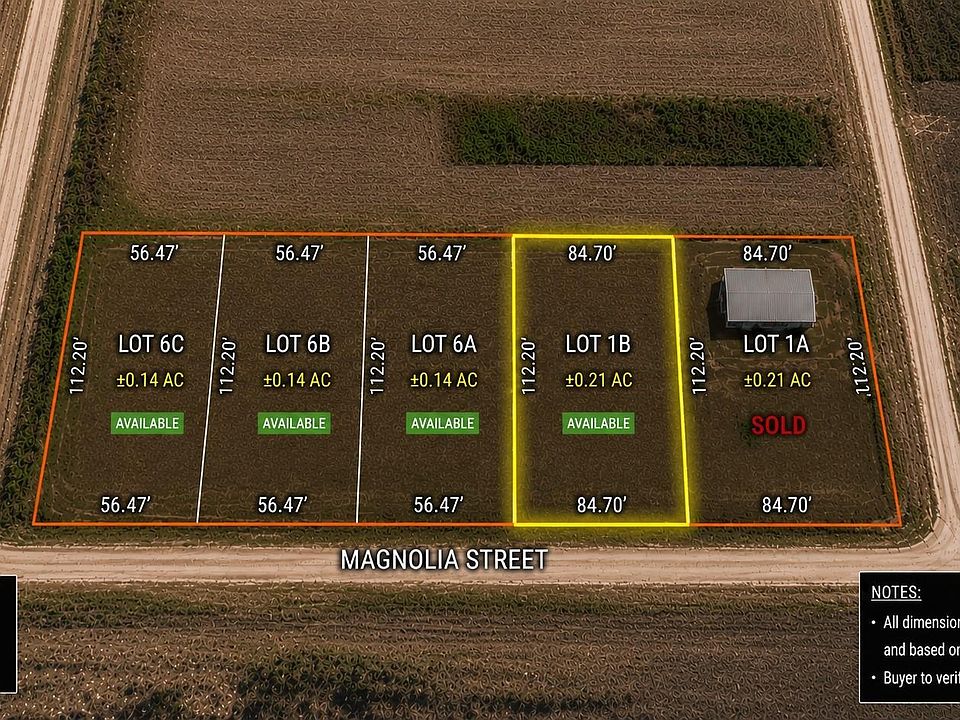 2nd image of Tbd1b Magnolia St Lot 1B