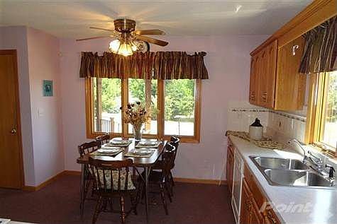 In-kitchen pantry, abundant storage cabinetry, breakfast area space.