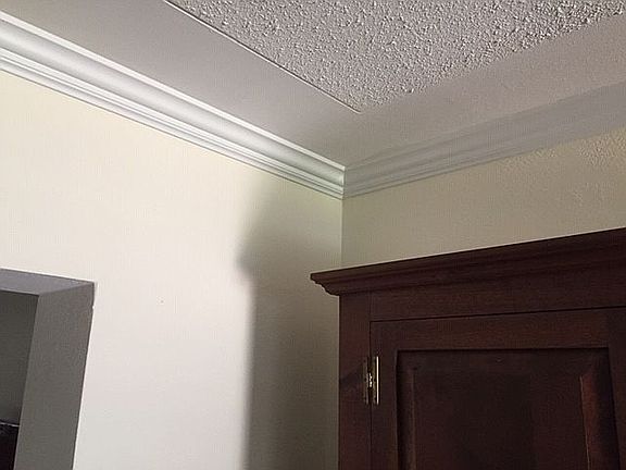 Crown molding throughout