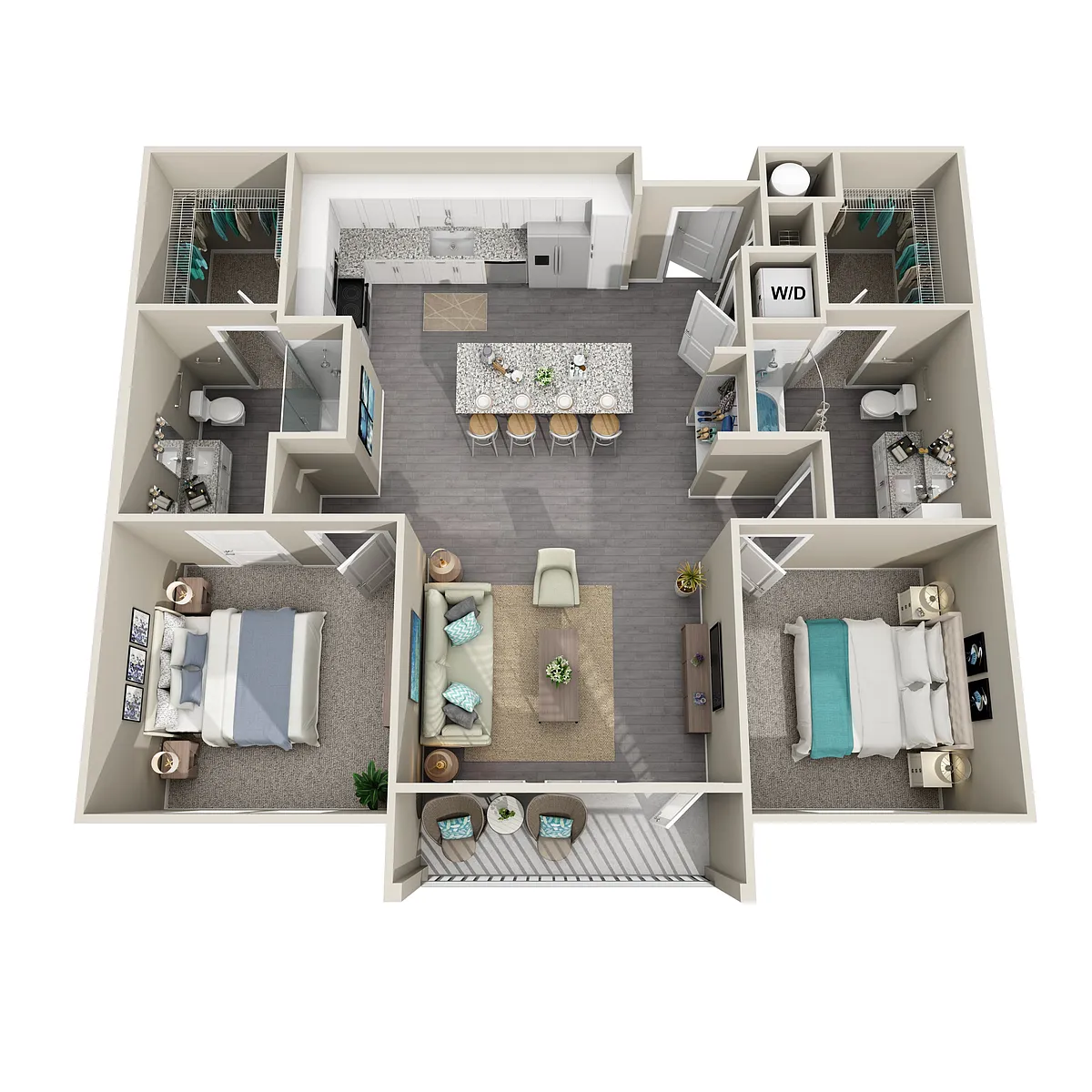 Floor plan B2A