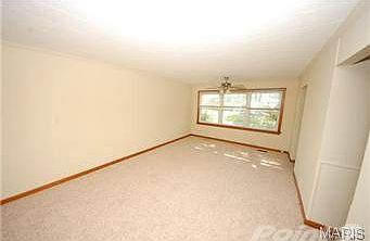 View from the front door looking towards the Dining room.