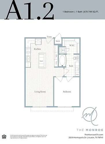 Floor plan A12