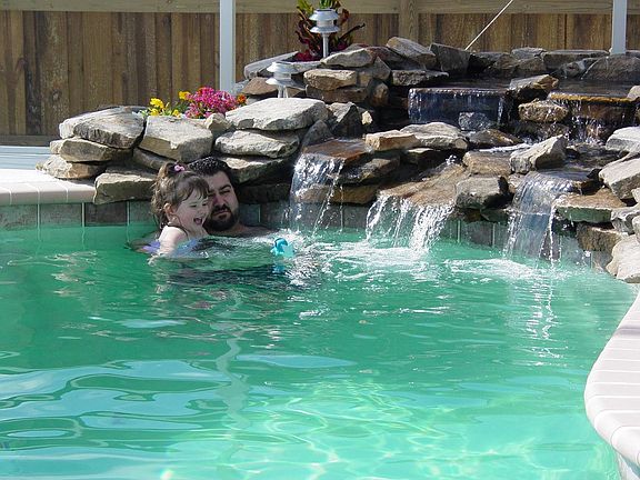 beautiful tranquil waterfall