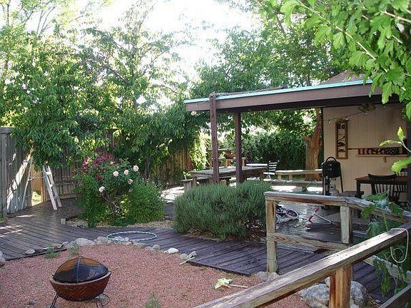 back patio area