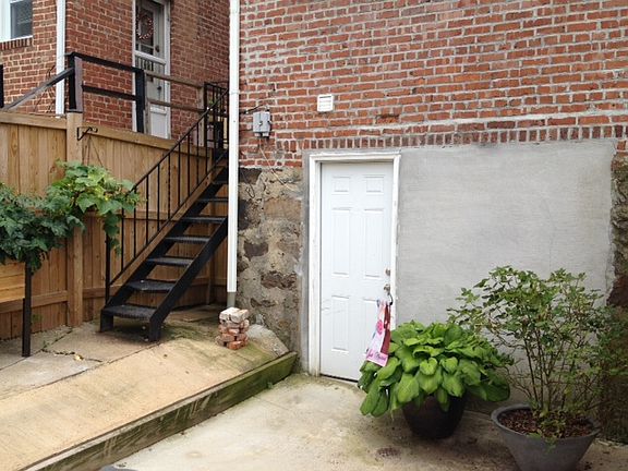 Backyard and workshop access