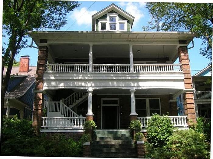 Upstairs Apt, Left