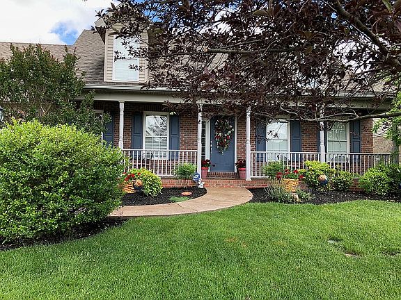Vinyl spindle porch