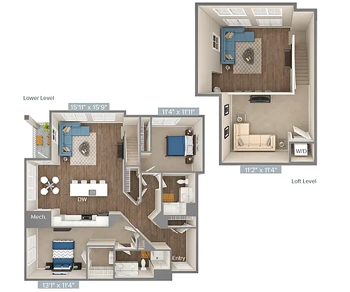 Floor plan B18L-1554