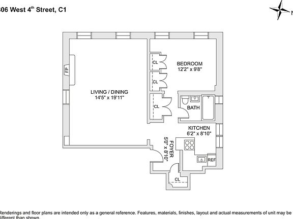 2nd image of 306 W 4th St APT C1