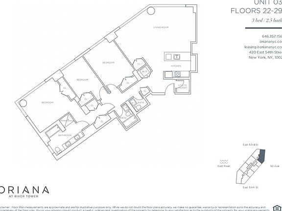 2nd image of 420 E 54th St APT 2203