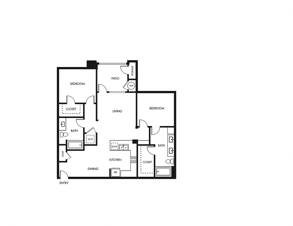 Floor plan Plan B3