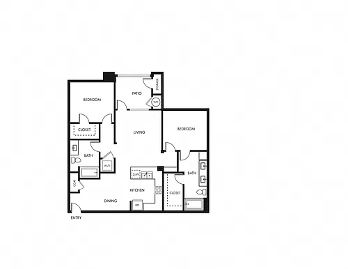 Floor plan Plan B3