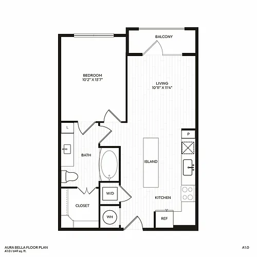 Floor plan A1
