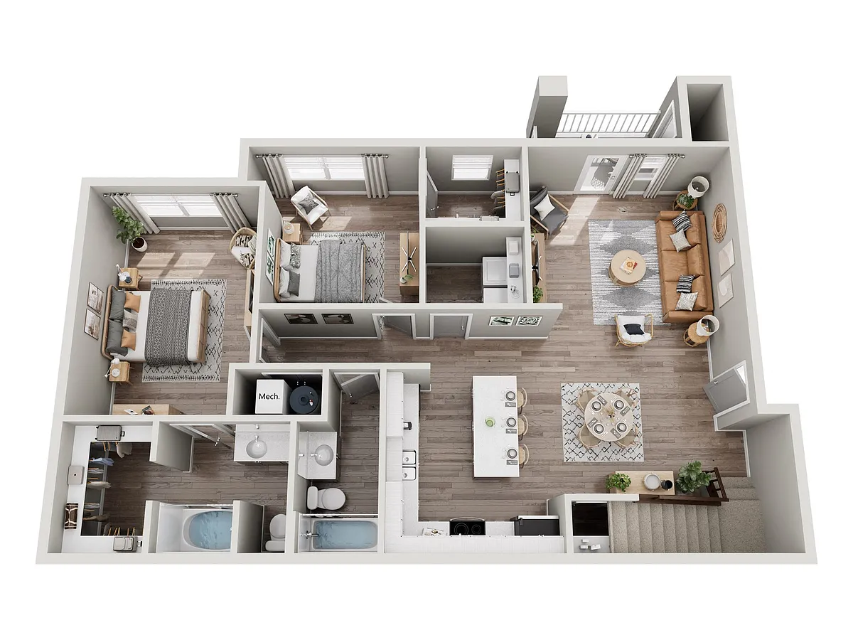 Floor plan Blair