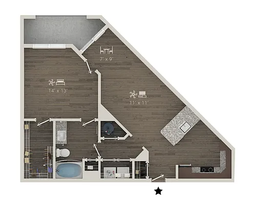 Floor plan A3